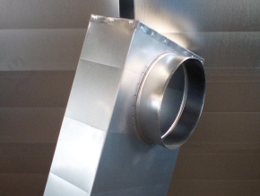 Hamburské koleno s kruhovým nástavcem