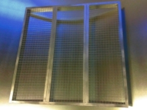 Krycí mřížka s nástavcem